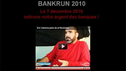 La page d'accueil de Bankrun 2010.com