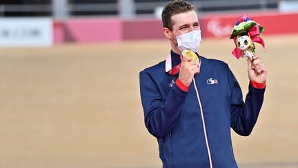 Dorian Foulon a apporté la deuxième médaille d'or pour la France aux Jeux paralympiques. (L.PERCIVAL - CPSF)