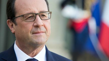  (Le président français François Hollande au palais de l'Elysée © Maxppp)