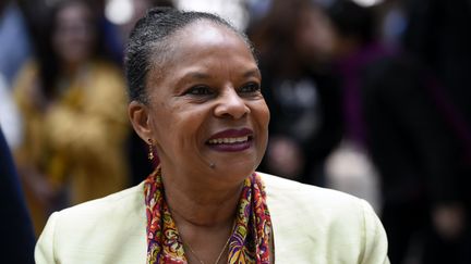 L'ancienne ministre de la Justice, Christiane Taubira, le 6 juin 2017 à Nancy (Meurthe-et-Moselle). (MAXPPP)