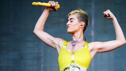 Katy Perry au KIIS FM's 2017 Wango Tango de Carson, Californie (13 mai 2017) 
 (RICH FURY / GETTY IMAGES NORTH AMERICA / AFP)