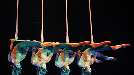 &nbsp; (Le Cirque du Soleil à Lima au Pérou en 2013 © REUTERS/Enrique Castro-Mendivil)