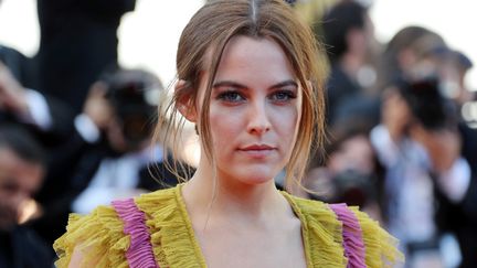 La petite fille d’Elvis Presley vient présenter le film d’Andrea Arnold, "American Honey".
 (Valery HACHE / AFP)