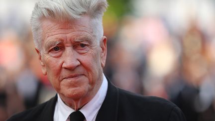 American director David Lynch at the Cannes Film Festival to present "Twin Peaks"May 25, 2017. (VALERY HACHE / AFP)