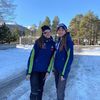 Les biathlètes ukrainiennes Olena et Yuliia Horodna courront à Otepää (Estonie) en Coupe du monde à partir du vendredi 11 mars 2022. (Fédération ukrainienne de biathlon)