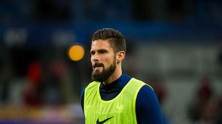 L'attaquant de l'équipe de France Olivier Giroud