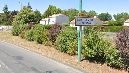 L'entrée de la commune de Saint-Lumine-de-Clisson (Loire-Atlantique), en juillet 2019. (GOOGLE STREET VIEW)