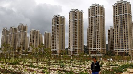 Immeubles vides dans la pronvince du Yunnan. Quartier Chengong août 2015 (Reuters/ Wong campion)