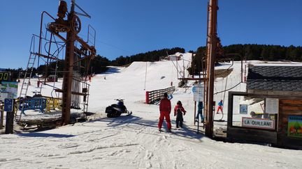 La station de ski de la Quillane dans les Pyrénées-Orientales.&nbsp; (SÉBASTIEN BERRIOT / FRANCE-BLEU ROUSSILLON)