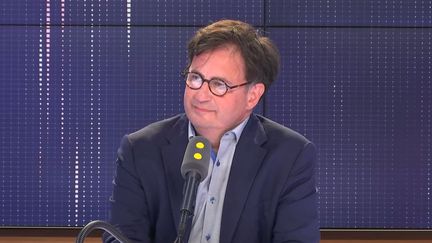 Vincent Meslet,&nbsp;directeur général du groupe Newen.&nbsp; (FRANCE INFO / RADIO FRANCE)