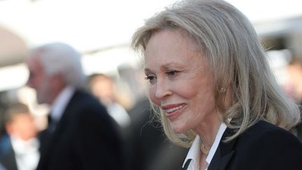 L'actrice américaine arrive à la projection de ce vendredi soir
 (VALERY HACHE / AFP)