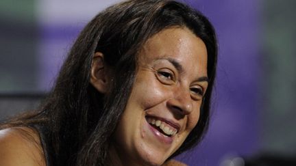 Marion Bartoli après sa victoire à Wimbledon (- / AELTC / POOL)