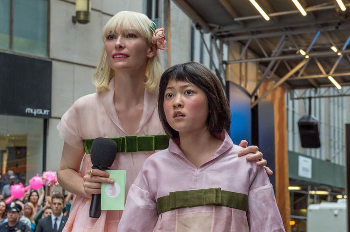 Seo-Hyun Ahn et Tilda Swinton ("Okja")
 (Netflix France)