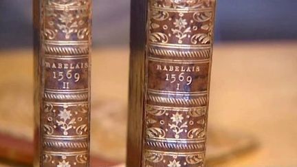 Edition rare de 1569 des livres de François Rabelais
 (France3/Culturebox)