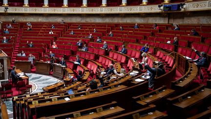 L'Assemblée nationale, le 8 mai 2020.&nbsp; (THOMAS SAMSON / AFP)