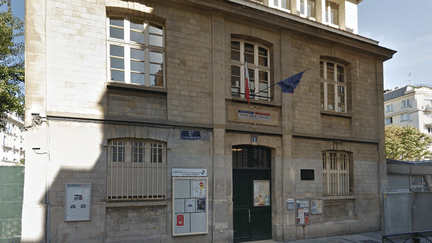 L'école "Guadeloupe", dans le 18e arrondissement de Paris. (Capture d'écran Googlemaps)