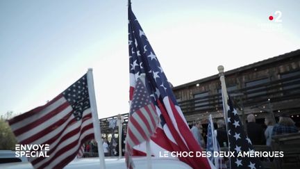 Envoyé spécial. Le choc des deux Amériques