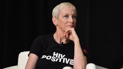 La chanteuse britannique, Annie Lennox, à New York (Etats-Unis), le 6 juin 2016. (TIMOTHY A. CLARY / AFP)