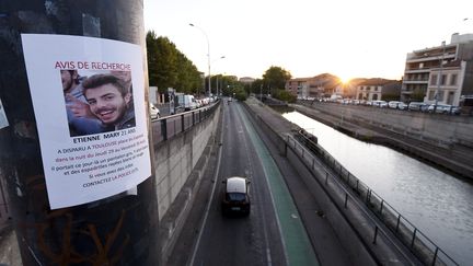 L'avis de recherche concernant Etienne Mary, un étudiant porté disparu à Toulouse depuis août 2019. (MICHEL VIALA / MAXPPP)