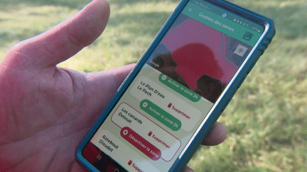 Chasse : une application notifie les zones de battue (France 3)