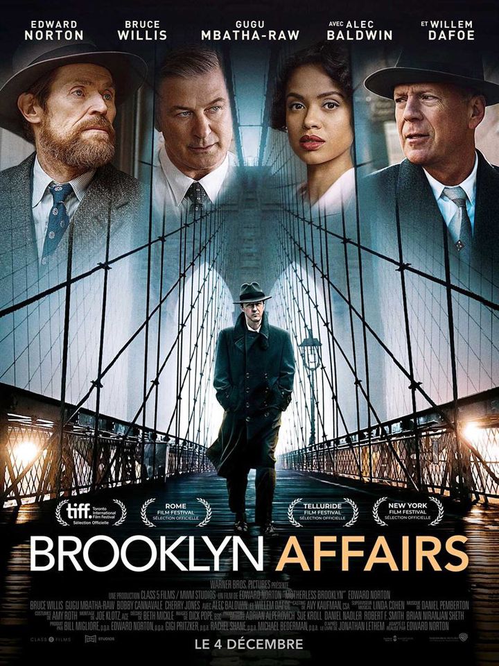 L'affiche de "Brooklyn Affairs" de Edward Norton. (Warner Bros. France)