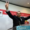 Le candidat PS &agrave; Marseille, Patrick Mennucci, le 20 octobre 2013 &agrave; la f&eacute;d&eacute;ration des Bouches-du-Rh&ocirc;ne. (ANNE-CHRISTINE POUJOULAT / AFP)