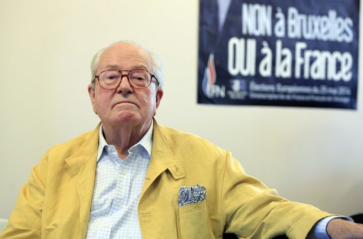 Jean-Marie Le Pen, ici en juin 2014, a effectué sept mandats de député européen. (CHESNOT / CORBIS HISTORICAL)