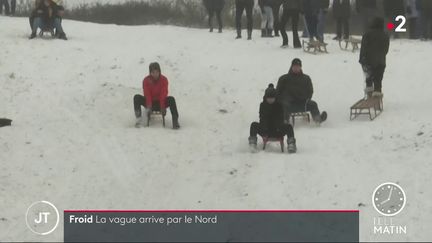 La neige dans le Nord (France 2)