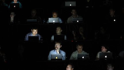 Le public lors de la conf&eacute;rence de presse de Sony &agrave; l'Electronic Entertainment Expo (E3) &agrave; Los Angeles (Californie), le 4 juin 2012. (DAVID MCNEW / GETTY IMAGES)