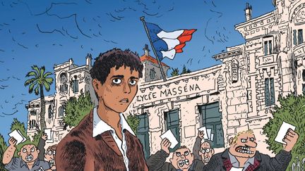 Extrait de la couverture de "La Synagogue" de Joann Sfar (ED. Dargaud) (Editions Dargaud / Joann Sfar)