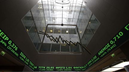  (Bourse d'Athènes - photo d'archives © Sipa Press)