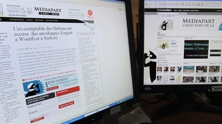 Le site internet Médiapart (AFP - JACQUES DEMARTHON)