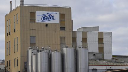 L'usine Lactalis de Craon en Mayenne, le 4 décembre 2017. (DAMIEN MEYER / AFP)