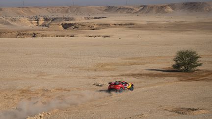 Sébastien Loeb a remporté la 7e étape de la spéciale autos, dimanche. (ERIC VARGIOLU / DPPI)