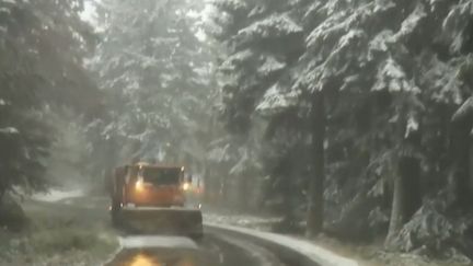 Massif central, Vosges, Pyrénées : première neige