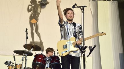 Les quatre Anglais ont le vent en poupe. Leur passage au FNAC LIve a confirmé leur gros potentiel et la subtilité de leurs entêtantes compositions. Un moment très... cool. 
 (SADAKA EDMOND/SIPA)