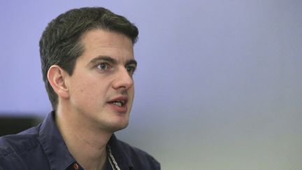 &nbsp; (Philippe Jaroussky répond à la presse espagnole à Madrid le 15 janvier 2015 © Maxppp)