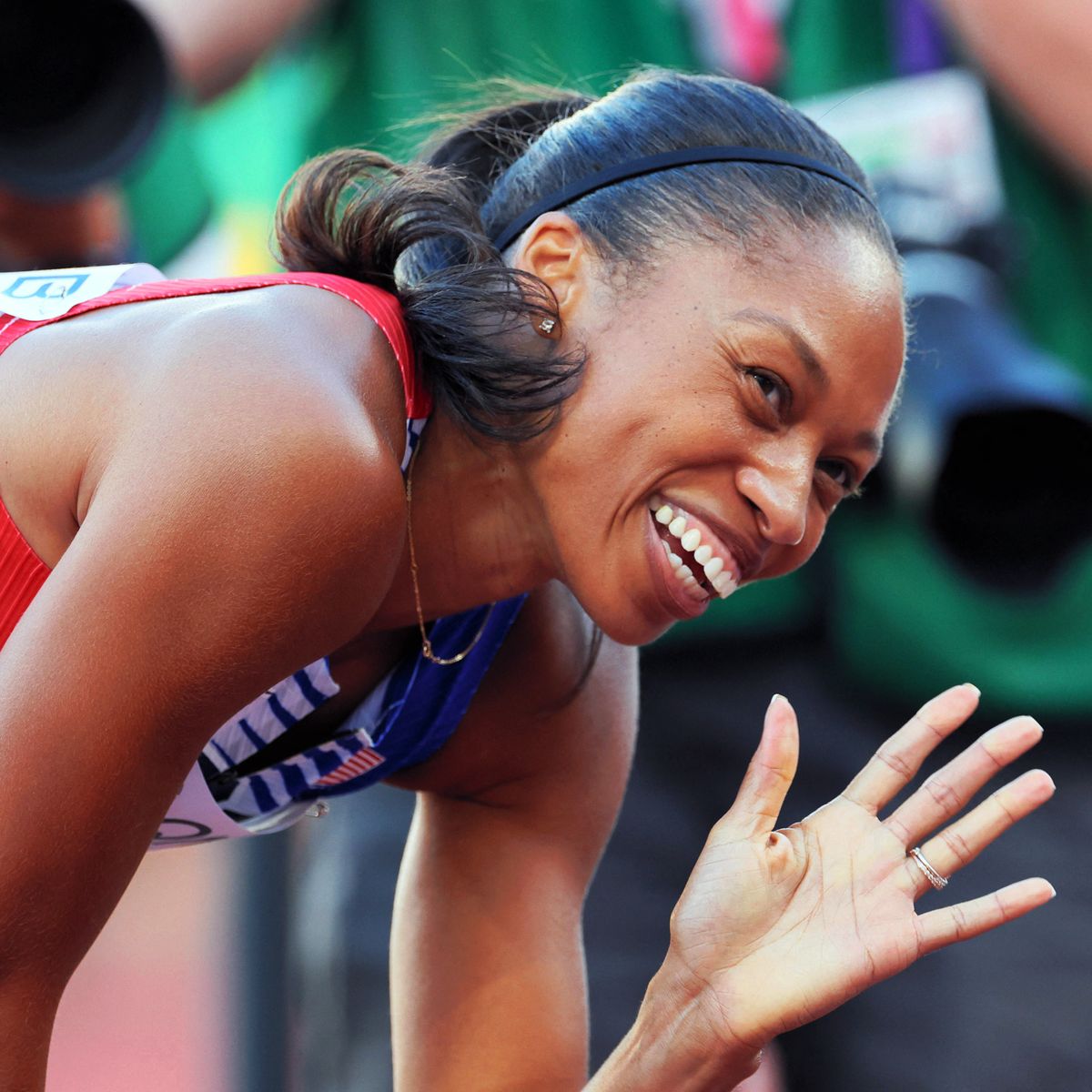 Adieux en bronze pour l'icône Allyson Felix aux Mondiaux d'athlétisme: Une  soirée que je vais garder dans mon coeur - La DH/Les Sports+