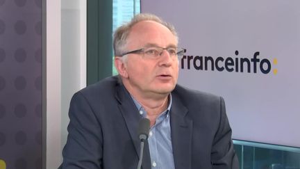 Jean-Luc Tavernier, directeur général de l'INSEE, le 7 septembre 2022. (FRANCEINFO / RADIOFRANCE)