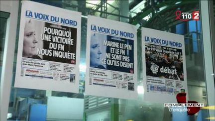 Hénin-Beaumont : "La Voix du Nord" fait front (FRANCE 2 / FRANCETV INFO)