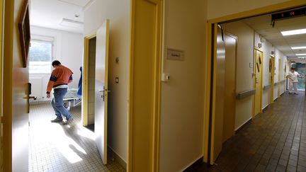 L'unité d'accueil des urgences psychiatriques, à Nancy. (ALEXANDRE MARCHI / MAXPPP)