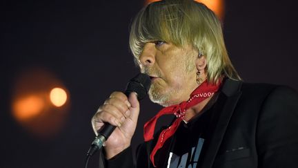 Le chanteur Renaud au Printemps de Bourges, 18 avril 2017
 (GUILLAUME SOUVANT / AFP)