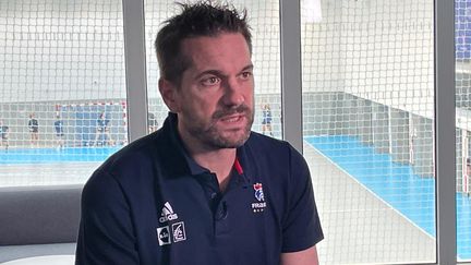 Guillaume Gille, sélectionneur de l'équipe de France de handball. (RADIO FRANCE)