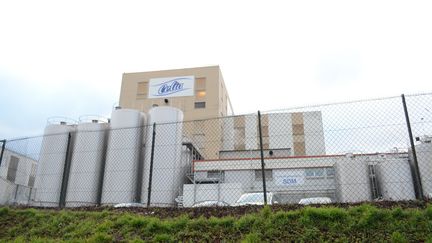 L'usine Lactalis de Craon&nbsp;(Mayenne), le 11 janvier 2017.&nbsp; (RONAN HOUSSIN / CROWDSPARK / AFP)