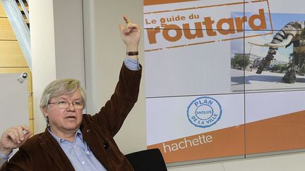 Philippe Gloaguen, co-fondateur du Guide du routard. (GAMMA-RAPHO VIA GETTY IMAGES)