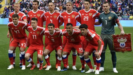 La Russie ouvre ce Mondial 2018 face à l'Arabie Saoudite. (ALEXANDER NEMENOV / AFP)