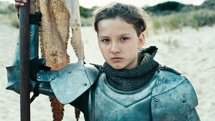 Lise Leplat Prudhomme joue le rôle de Jeanne d'Arc dans "Jeanne" de Bruno Dumont. (3B Productions)