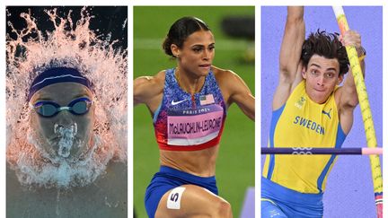 JO 2024 : le doublé de Léon Marchand, les records de Sydney McLaughlin-Levrone et d'Armand Duplantis... Ces sept exploits qui resteront dans l'histoire des Jeux