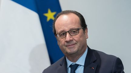 Francois Hollande, le 30 novembre 2015, lors de la COP21 au Bourget (Seine-Saint-Denis). (WITT / SIPA)