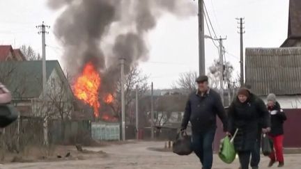 Guerre en Ukraine : des civils en fuite ont été bombardés à Irpin